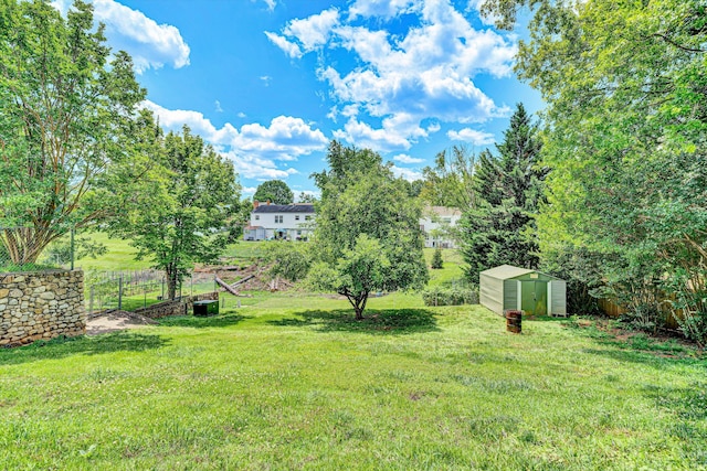 3716 Bower Rd, Roanoke, VA 24018 - view of yard with a shed