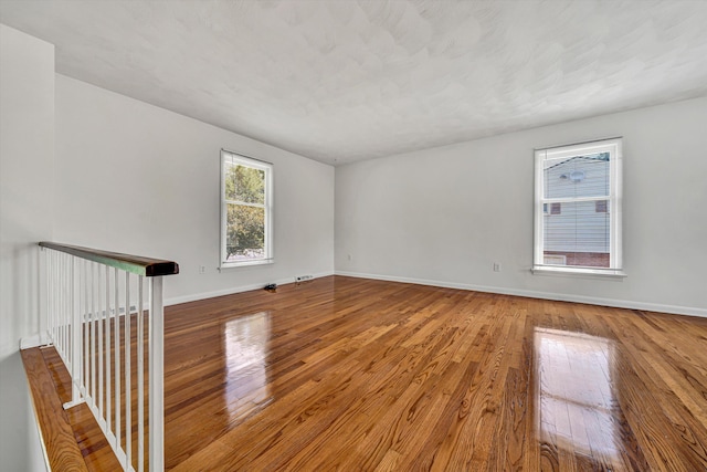 3716 Bower Rd, Roanoke, VA 24018 - unfurnished room with hardwood / wood-style floors and baseboards