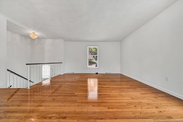 3716 Bower Rd, Roanoke, VA 24018 - unfurnished room featuring wood finished floors and baseboards
