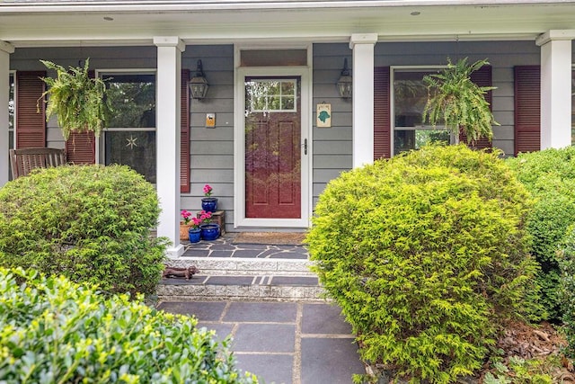 420 Cresthill Rd, Lynchburg, VA 24504 - view of exterior entry with covered porch