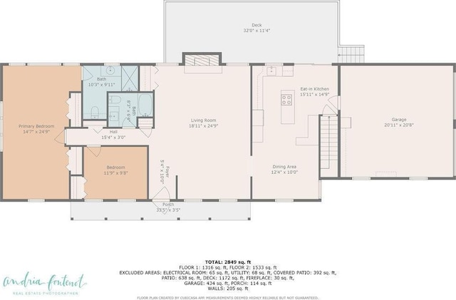 420 Cresthill Rd, Lynchburg, VA 24504 - view of room layout