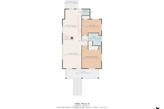 1521 Church Ave SE, Roanoke, VA 24013 - view of floor plan / room layout