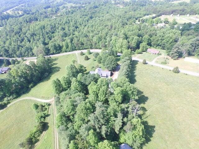 404 Robin Ridge Rd, Rocky Mount, VA 24151 - aerial view of property's location featuring a forest