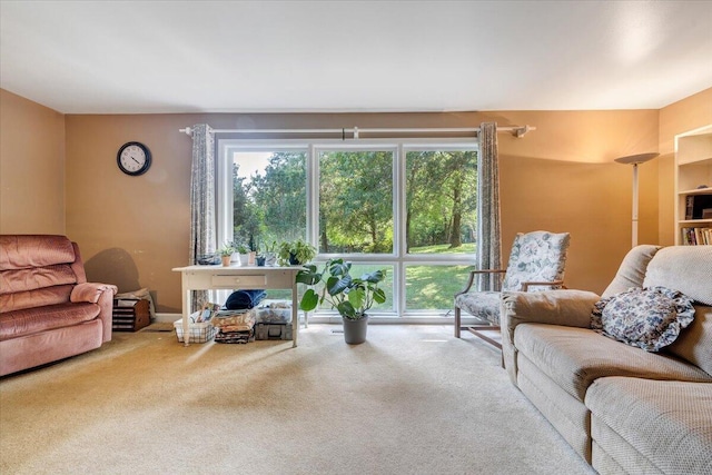 404 Robin Ridge Rd, Rocky Mount, VA 24151 - living area featuring carpet floors