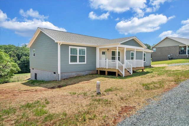 2804 Bonbrook Mill Rd, Wirtz, VA 24184 - view of front of home featuring a porch