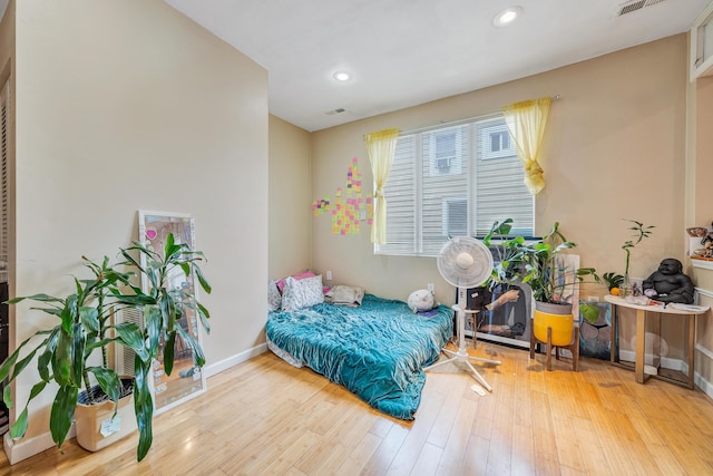 1406 Melrose Ave NW, Roanoke, VA 24017 - bedroom with wood finished floors and recessed lighting