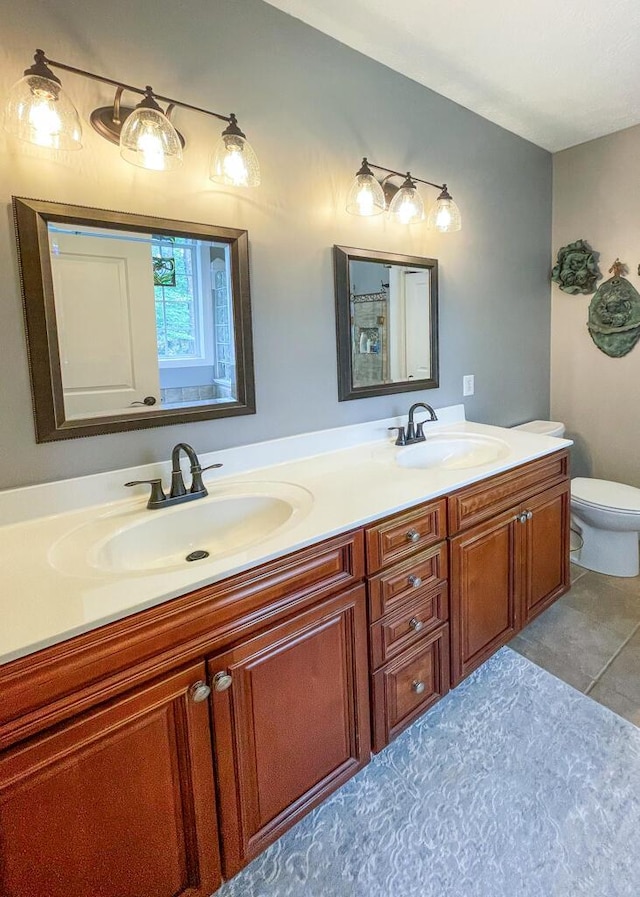 115 Armistead Ln, Rustburg, VA 24588 - full bathroom with double vanity and tile patterned flooring