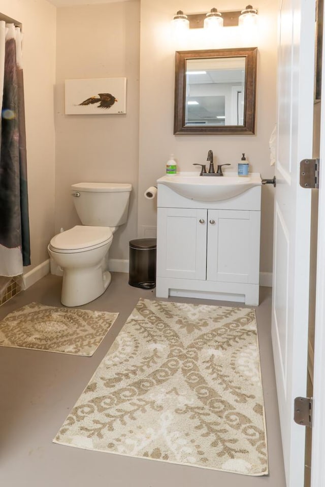 115 Armistead Ln, Rustburg, VA 24588 - bathroom with vanity and toilet
