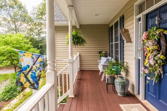 115 Armistead Ln, Rustburg, VA 24588 - view of covered porch