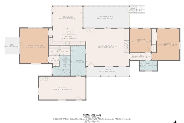 6820 Dawnwood Rd, Roanoke, VA 24018 - view of floor plan / room layout