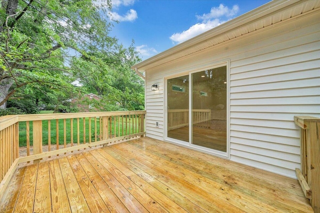 2315 Vale Ave, Roanoke, VA 24012 - view of wooden deck