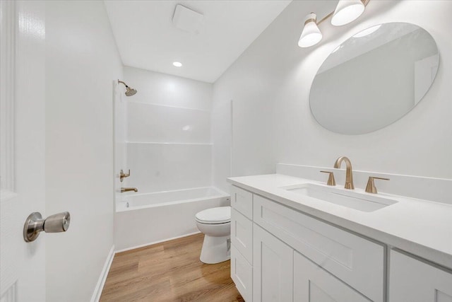 2315 Vale Ave, Roanoke, VA 24012 - full bath featuring vanity, wood finished floors, and  shower combination