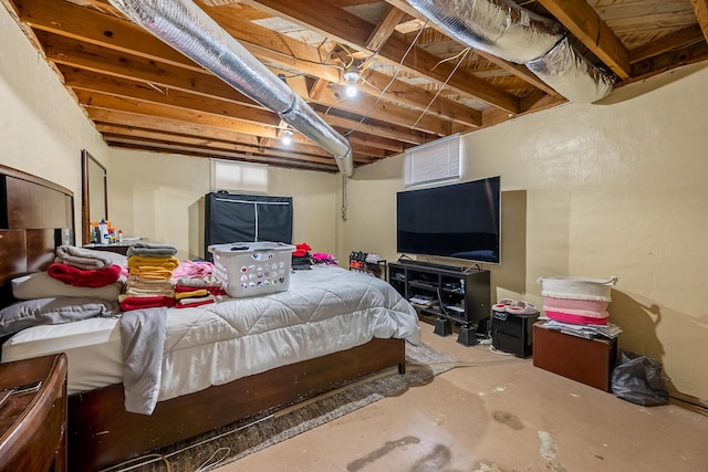 473 Hemlock Rd, Salem, VA 24153 - bedroom featuring concrete flooring