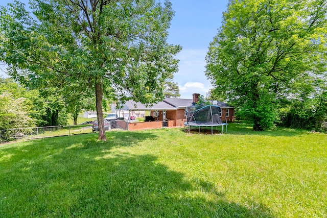 473 Hemlock Rd, Salem, VA 24153 - view of yard with a trampoline