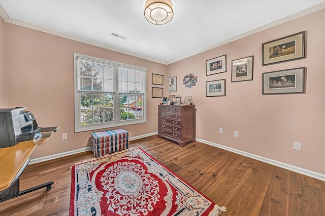 1941 Springmill Rd, Salem, VA 24153 - office space featuring crown molding and wood finished floors