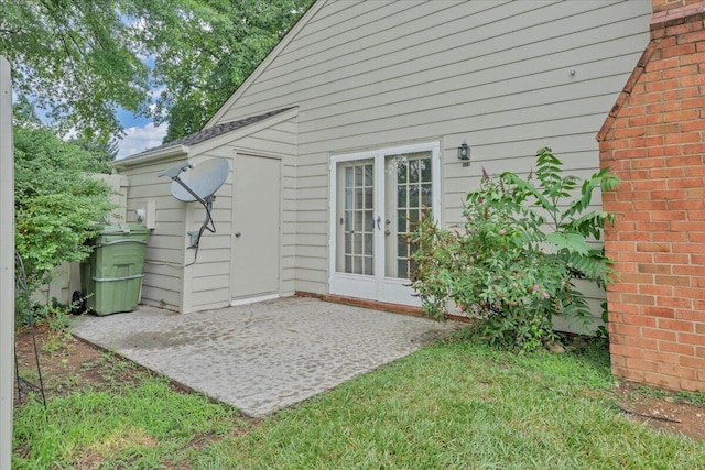 850 Stonegate Ct, Salem, VA 24153 - back of house with a patio area and french doors