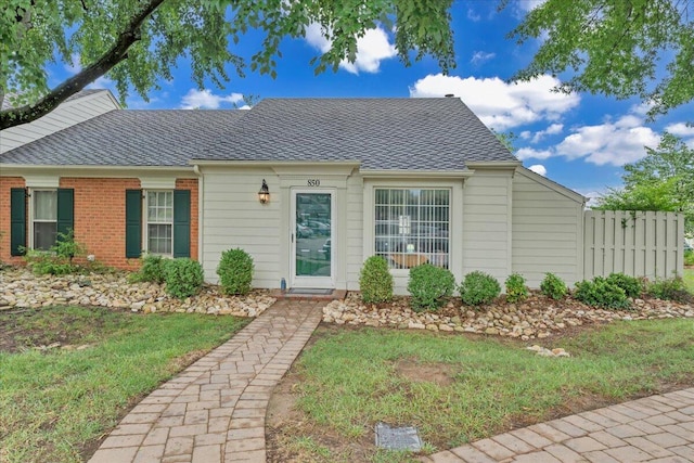 850 Stonegate Ct, Salem, VA 24153 - view of front of home with a front yard