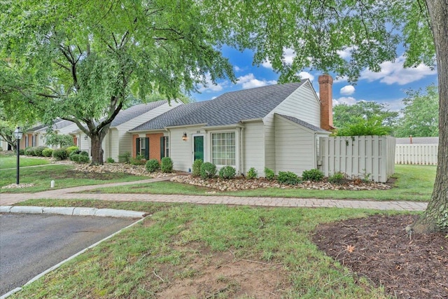 850 Stonegate Ct, Salem, VA 24153 - ranch-style home with a chimney