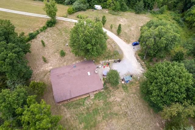 view of aerial view