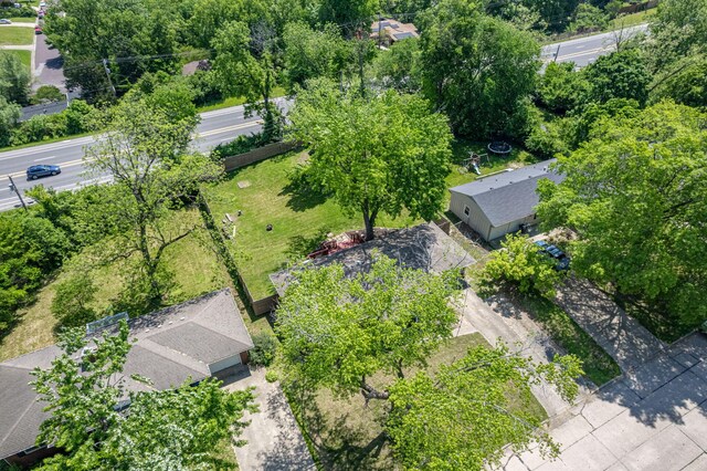 drone / aerial view