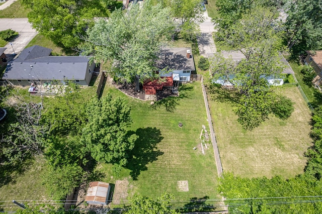 drone / aerial view