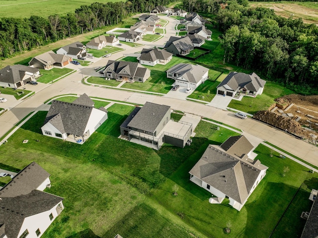 birds eye view of property featuring a residential view