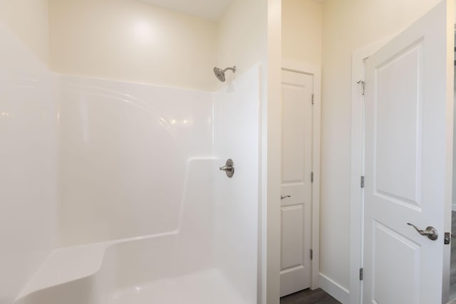 full bath with a shower