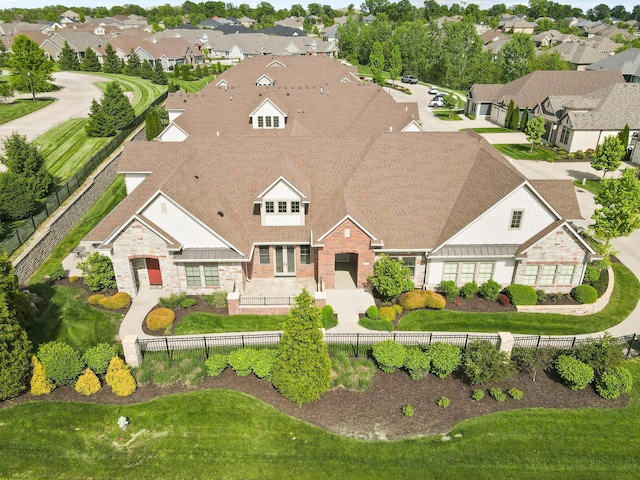 1703 Linkside Dr, Columbia, MO 65201 - aerial perspective of suburban area