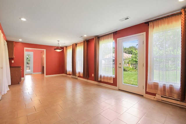 604 Adens Woods Ct, Columbia, MO 65201 - empty room featuring recessed lighting and light tile patterned flooring