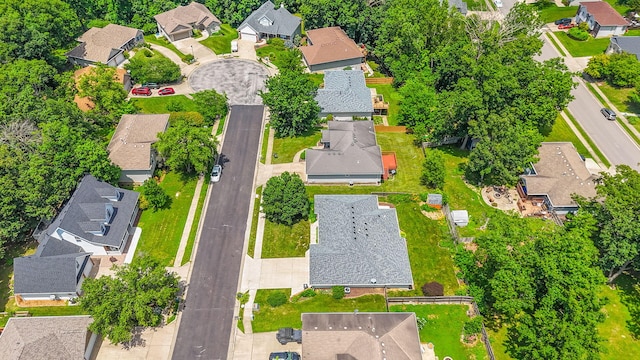 604 Adens Woods Ct, Columbia, MO 65201 - aerial view of property and surrounding area featuring nearby suburban area