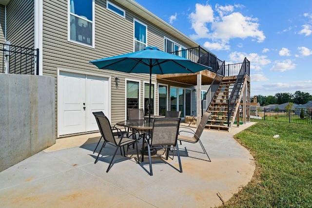 view of patio