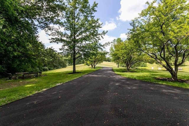 view of road