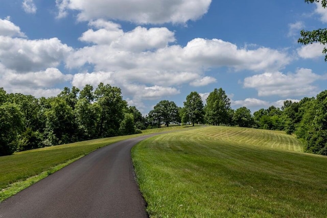 view of road