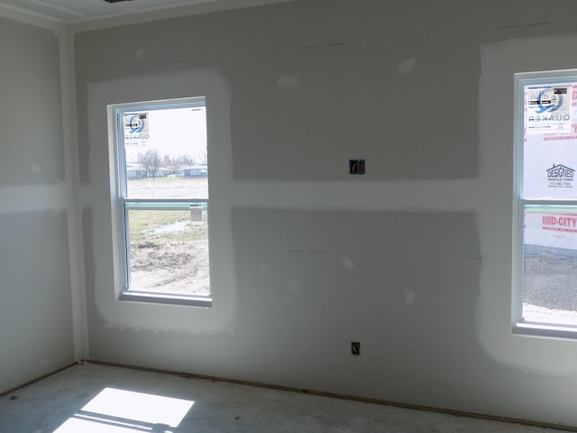 view of unfurnished room