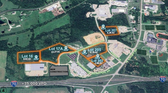 LOT205 Mid-America Industrial Ct, Boonville MO, 65233 land for sale