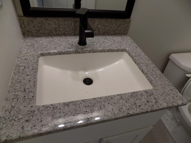 14 Carnival Ln, Centralia, MO 65240 - bathroom view of decorative backsplash and vanity