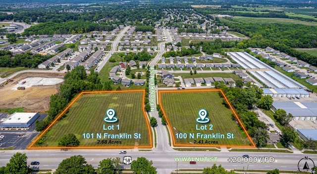 101 N Franklin St, Raymore MO, 64083 land for sale