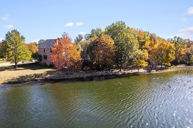 property view of water