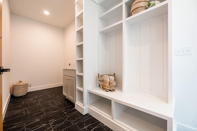 view of mudroom