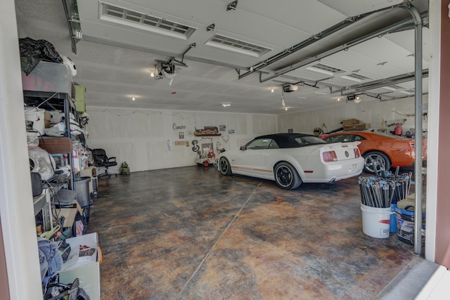 4200 S Rangeline Rd, Columbia, MO 65201 - garage with a garage door opener