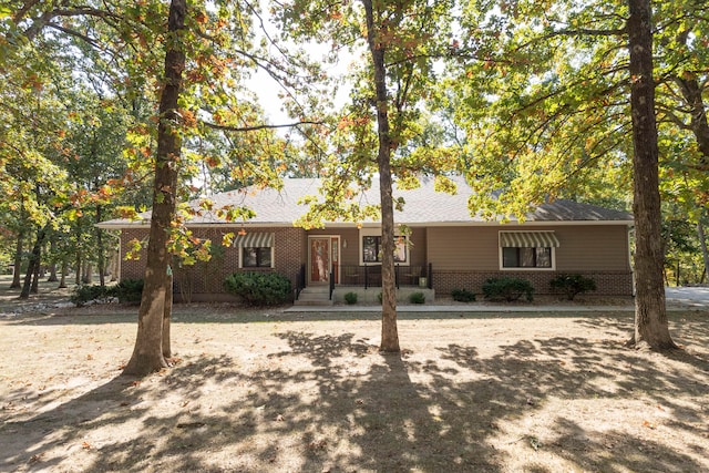 view of ranch-style house