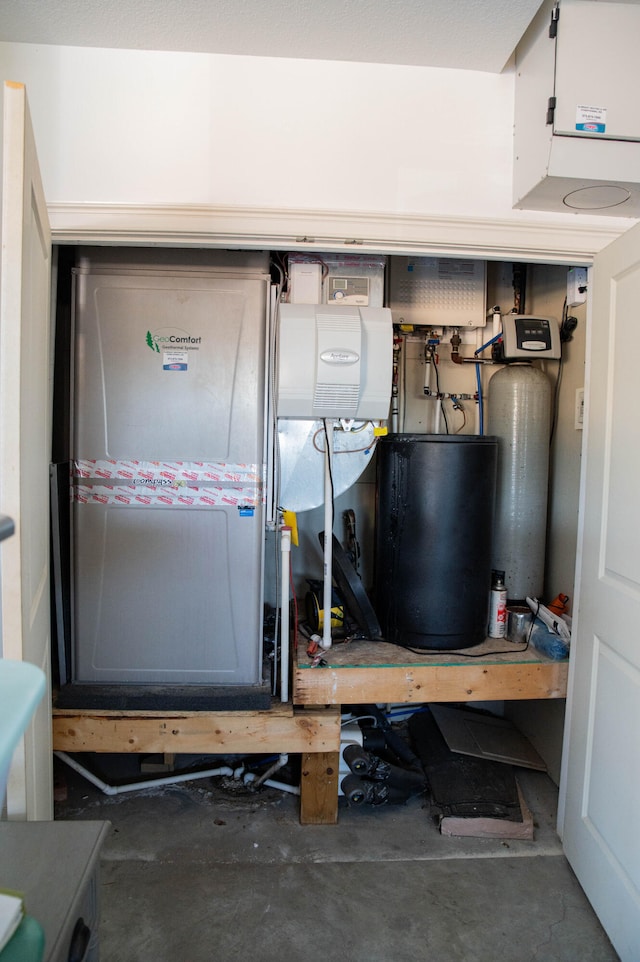 view of utility room