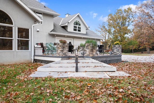 exterior space with a patio area