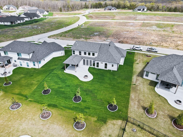 6504 Walsby Dr, Columbia, MO 65201 - bird's eye view featuring a residential view