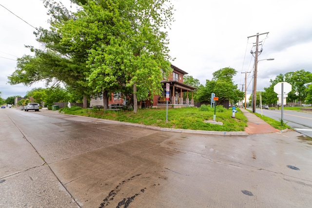 view of street