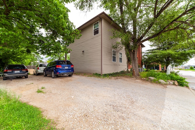 view of side of home