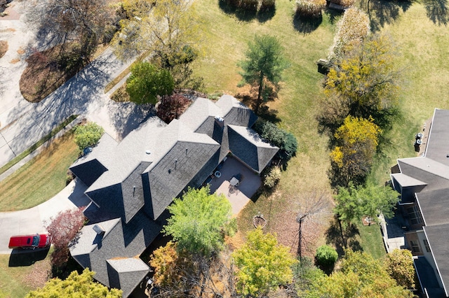 3405 Woodrail Ter, Columbia, MO 65203 - drone / aerial view