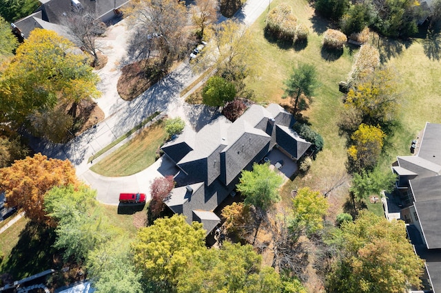3405 Woodrail Ter, Columbia, MO 65203 - drone / aerial view