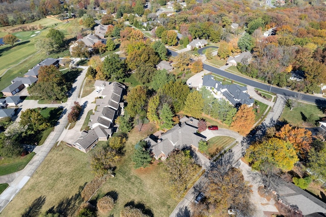 3405 Woodrail Ter, Columbia, MO 65203 - aerial overview of property's location with nearby suburban area