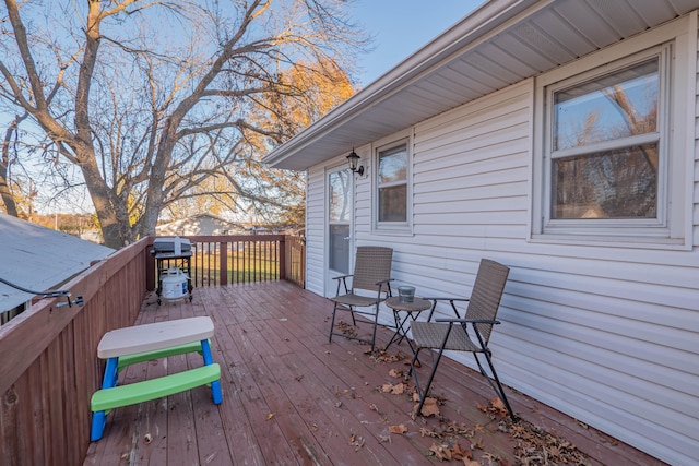 view of deck